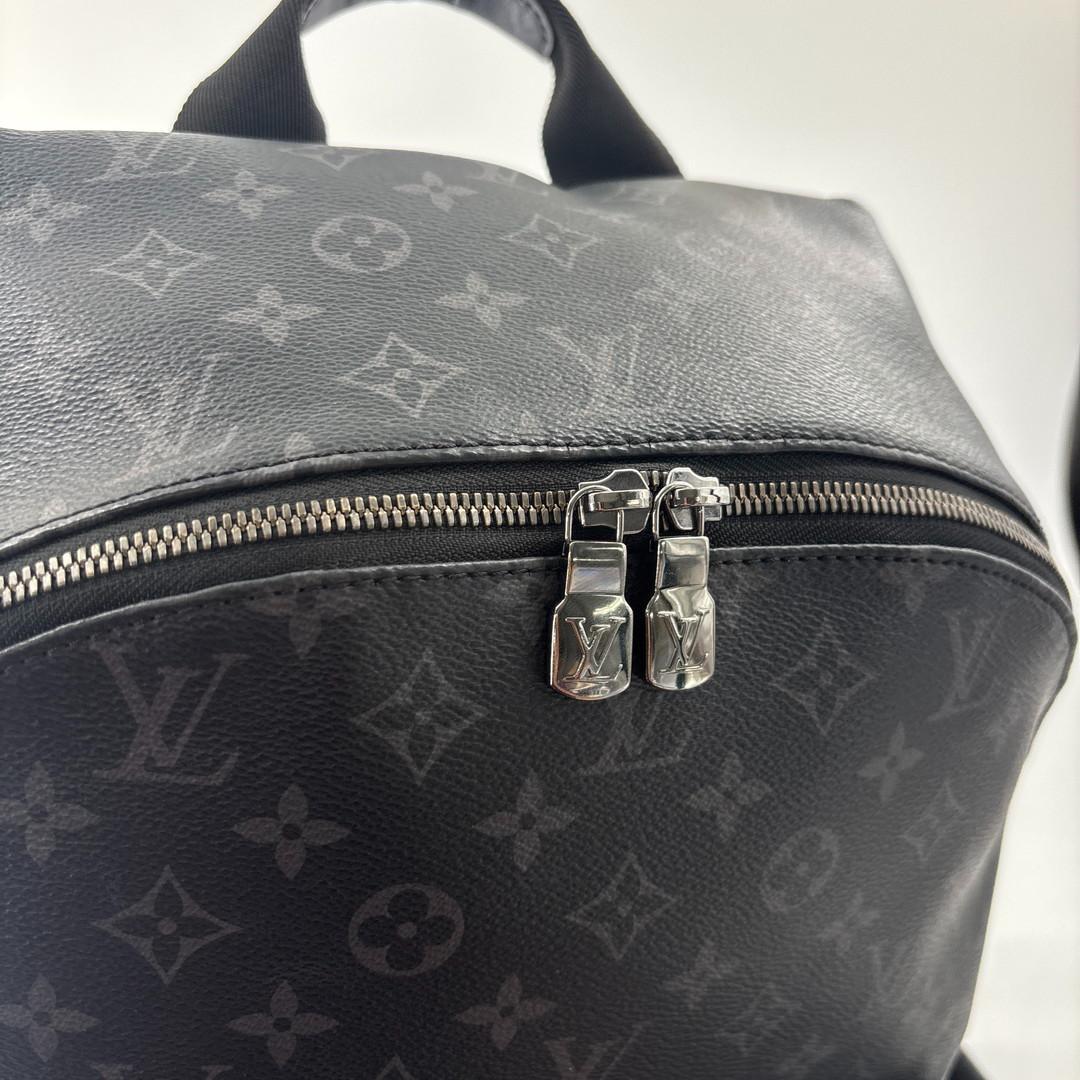 Louis Vuitton Monogram Eclipse Apollo Backpack Black — view 6