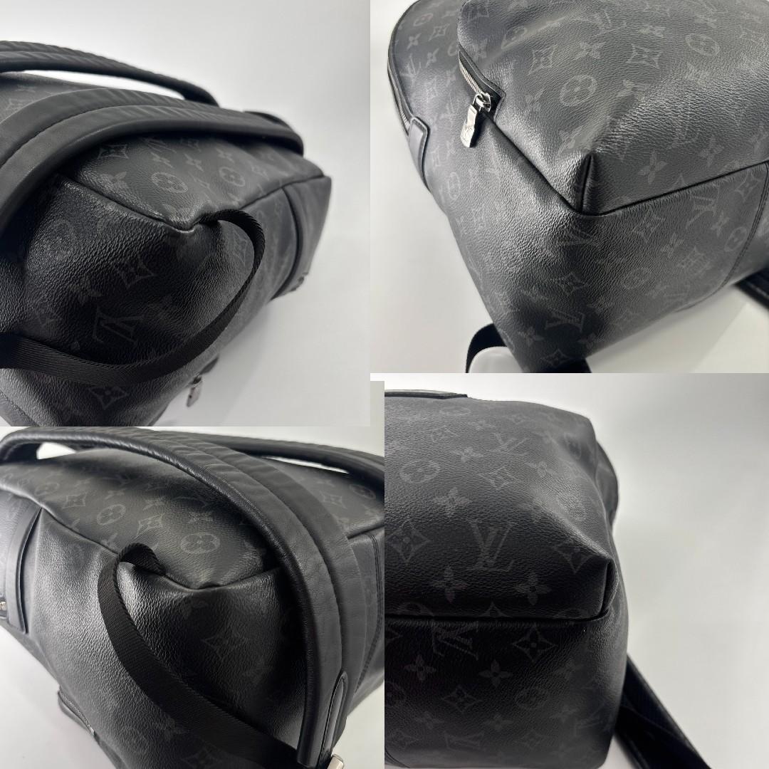 Louis Vuitton Monogram Eclipse Apollo Backpack Black — view 7