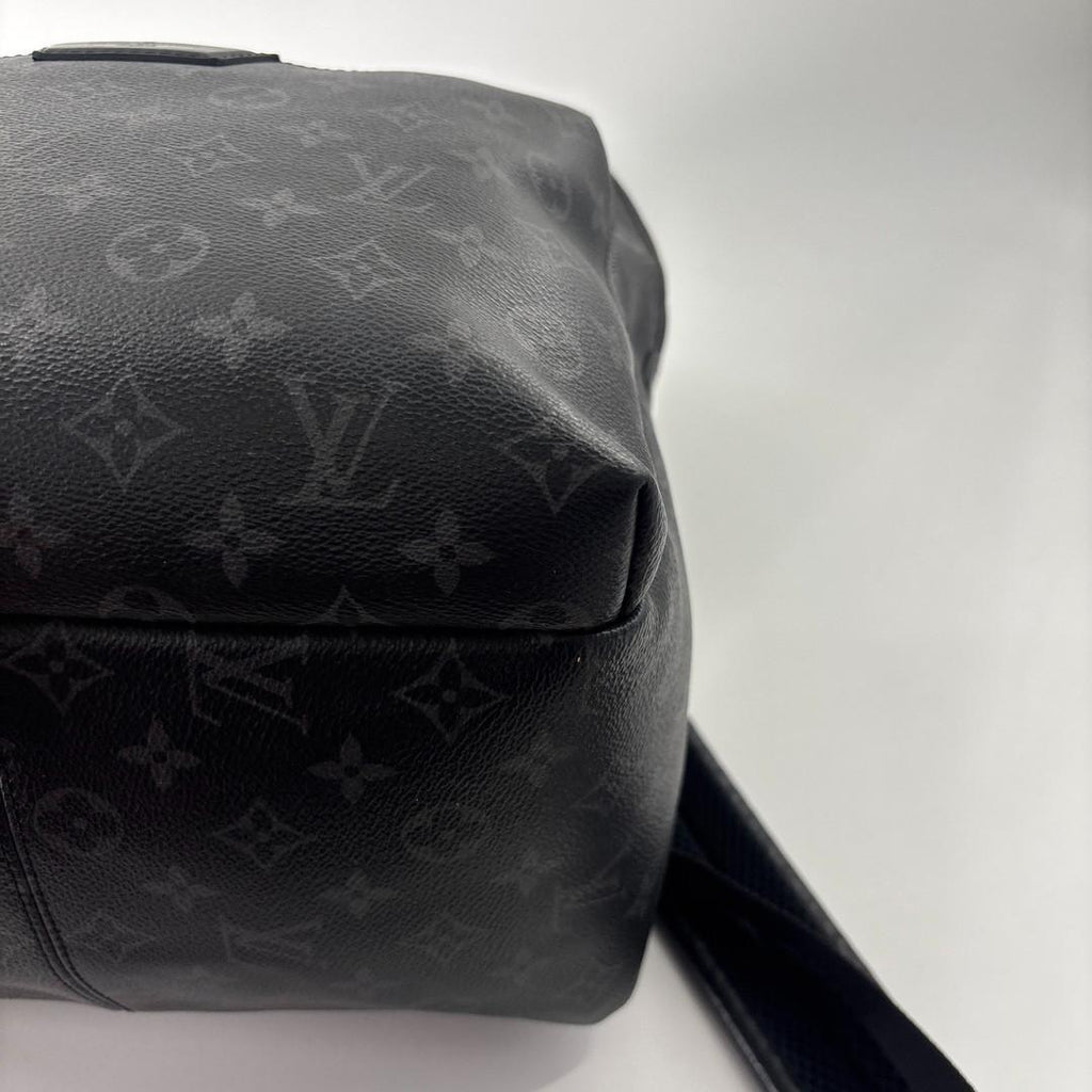 Louis Vuitton Monogram Eclipse Apollo Backpack Black — view 8