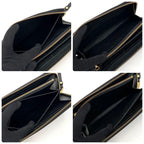 Louis Vuitton Empreinte Bicolor Zippy Wallet Black — view 4