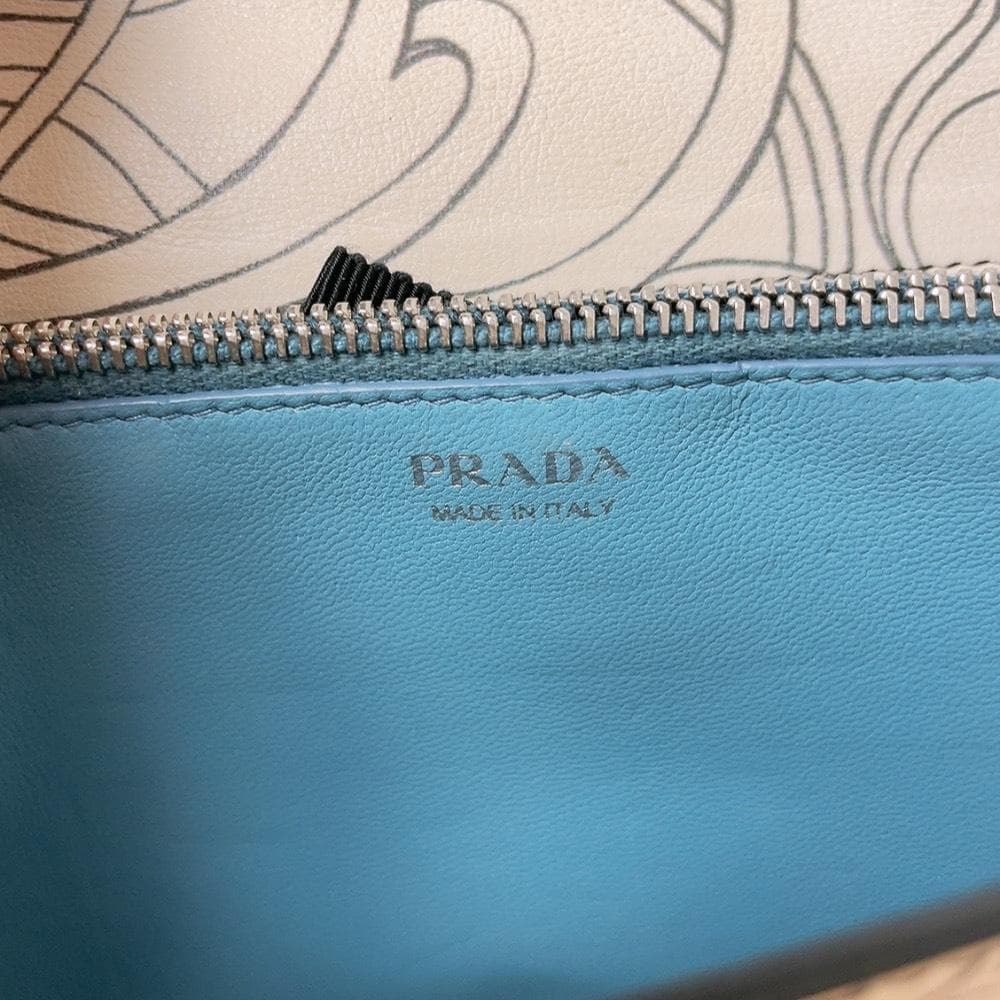 Prada James Jean Rabbit Chain Wallet Shoulder — view 9
