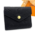 Louis Vuitton Monogram Empreinte Portefeuille Zoe Noir Wallet