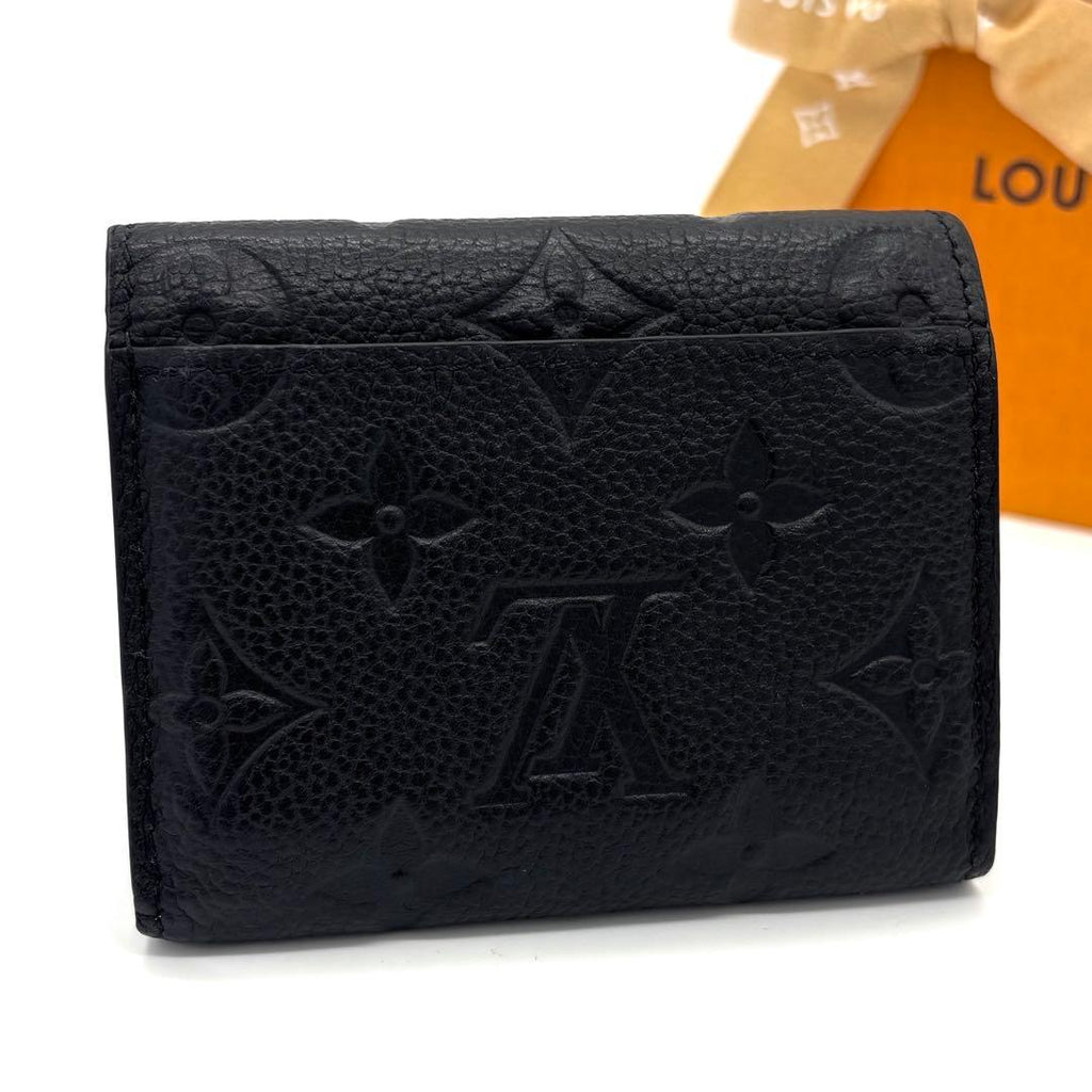 Louis Vuitton Monogram Empreinte Portefeuille Zoe Noir Wallet — view 2