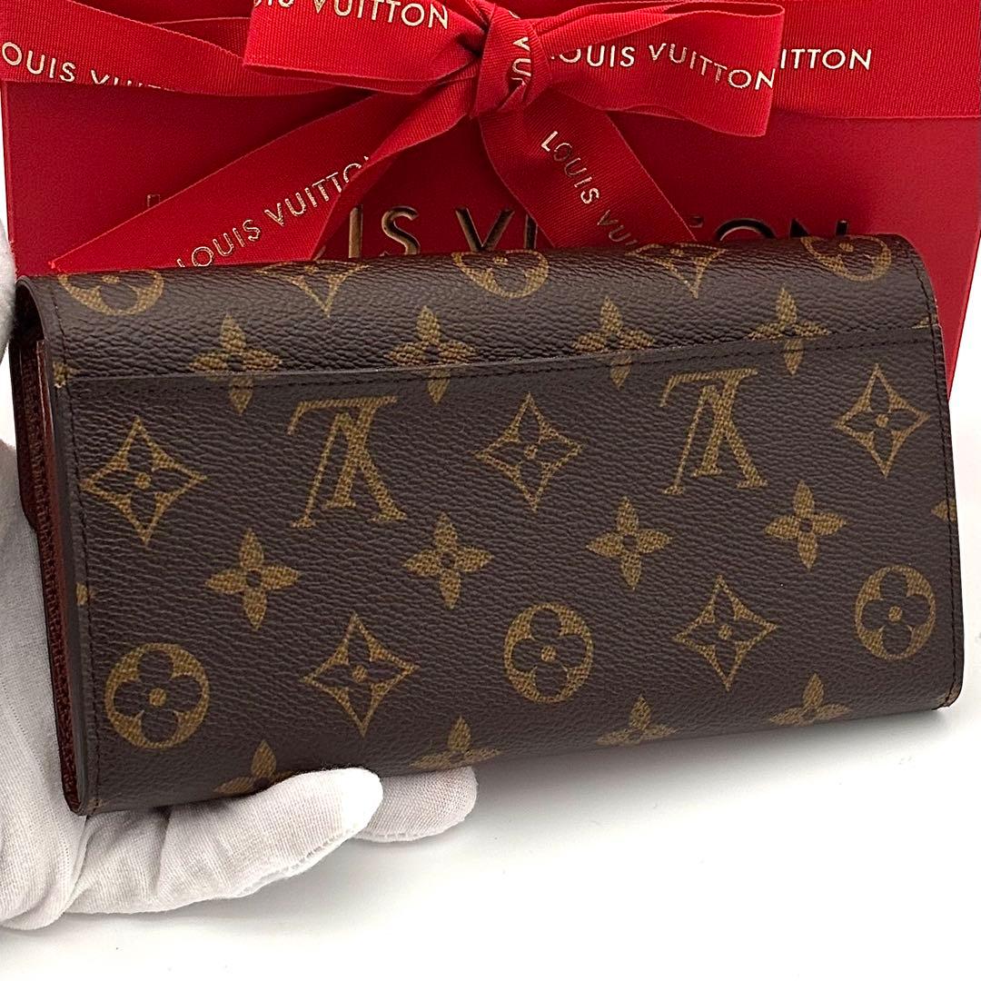 Louis Vuitton Bifold Wallet Monogram Portefeuille Sarah Brown — view 2