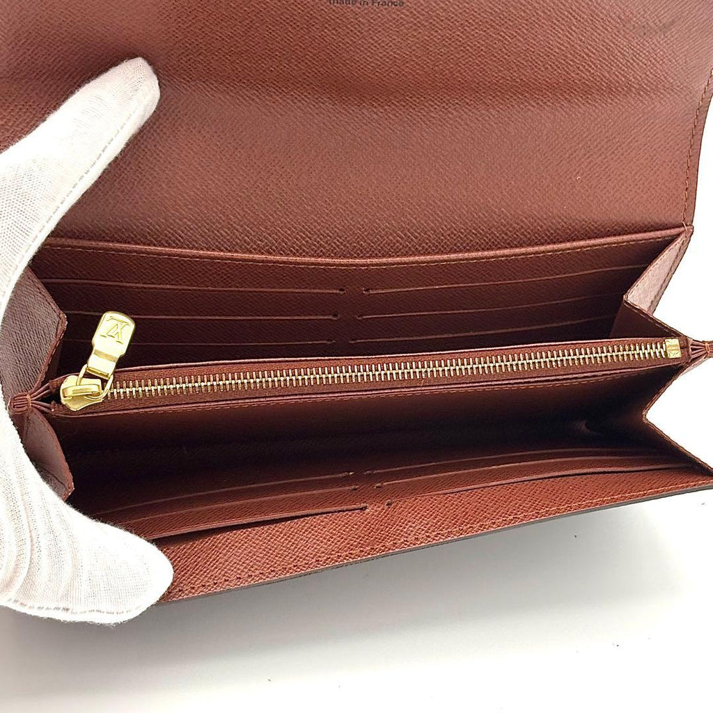 Louis Vuitton Bifold Wallet Monogram Portefeuille Sarah Brown — view 4