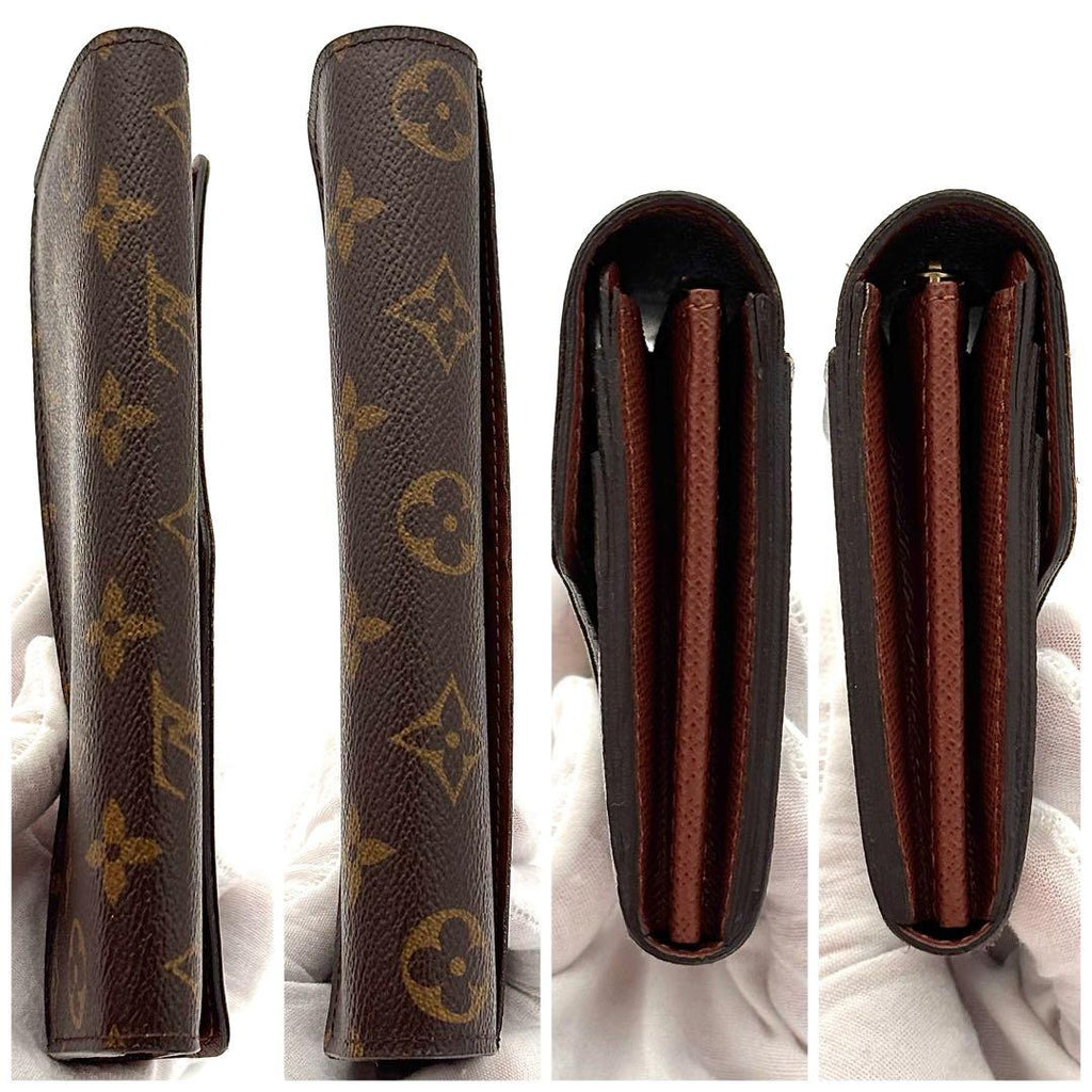 Louis Vuitton Bifold Wallet Monogram Portefeuille Sarah Brown — view 7
