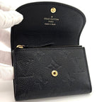 Louis Vuitton Coin Purse Wallet Empreinte Porte Monnaie Rosalie Black — view 3