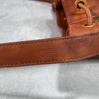 Gucci Sherry Line Shoulder Bag Brown Leather — view 5
