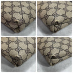 Gucci GG Shoulder Bag Brown Beige Logo — view 8