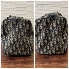 Dior Trotter Canvas Leather Mini Boston Hand Bag — view 3