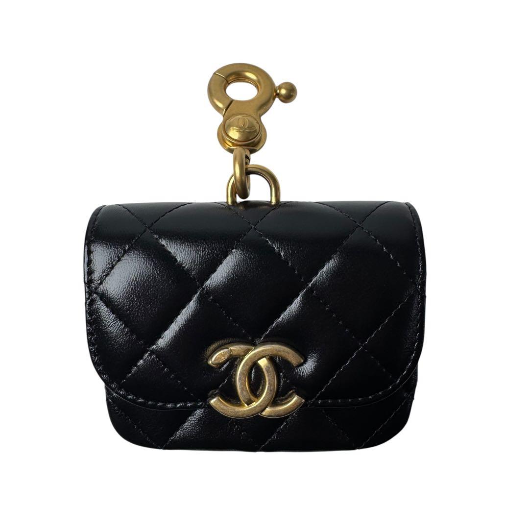 Chanel Bag Charm Quilted CC Logo Case — view 2