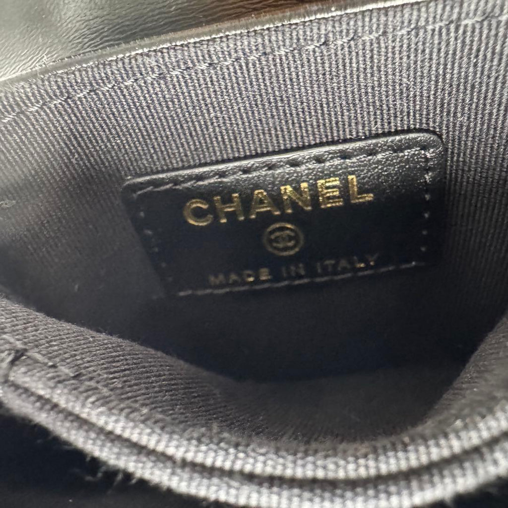 Chanel Bag Charm Quilted CC Logo Case — view 8