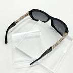 Chanel Sunglasses Logo Eyewear Black — view 4