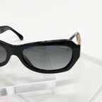 Chanel Sunglasses Logo Eyewear Black — view 6