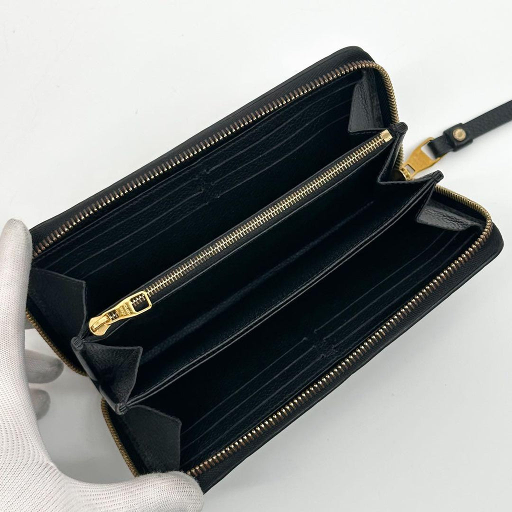 Louis Vuitton Slightly Zippy Wallet Empreinte Monogram — view 6