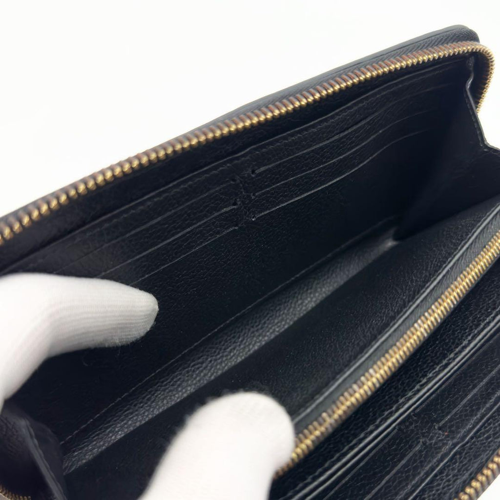 Louis Vuitton Slightly Zippy Wallet Empreinte Monogram — view 7
