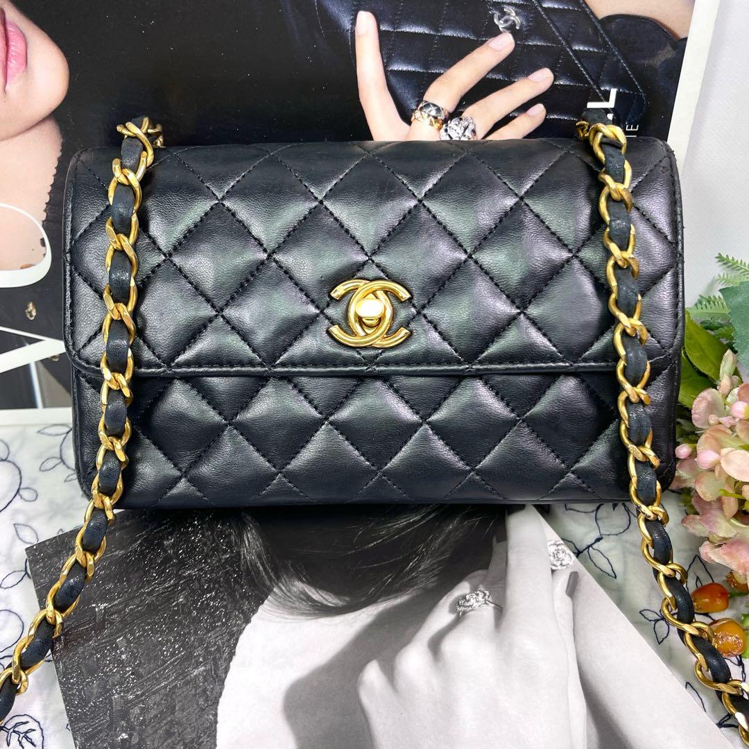 Chanel Vintage Turnlock Quilted Chain Shoulder — view 2