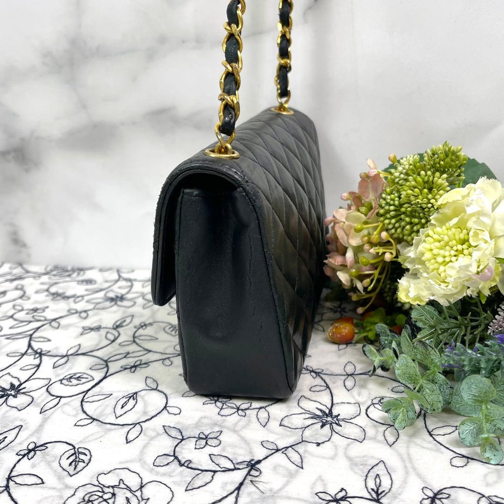 Chanel Vintage Turnlock Quilted Chain Shoulder — view 7