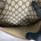 Gucci GG Sherry Line Tote Brown Logo Leather — view 6