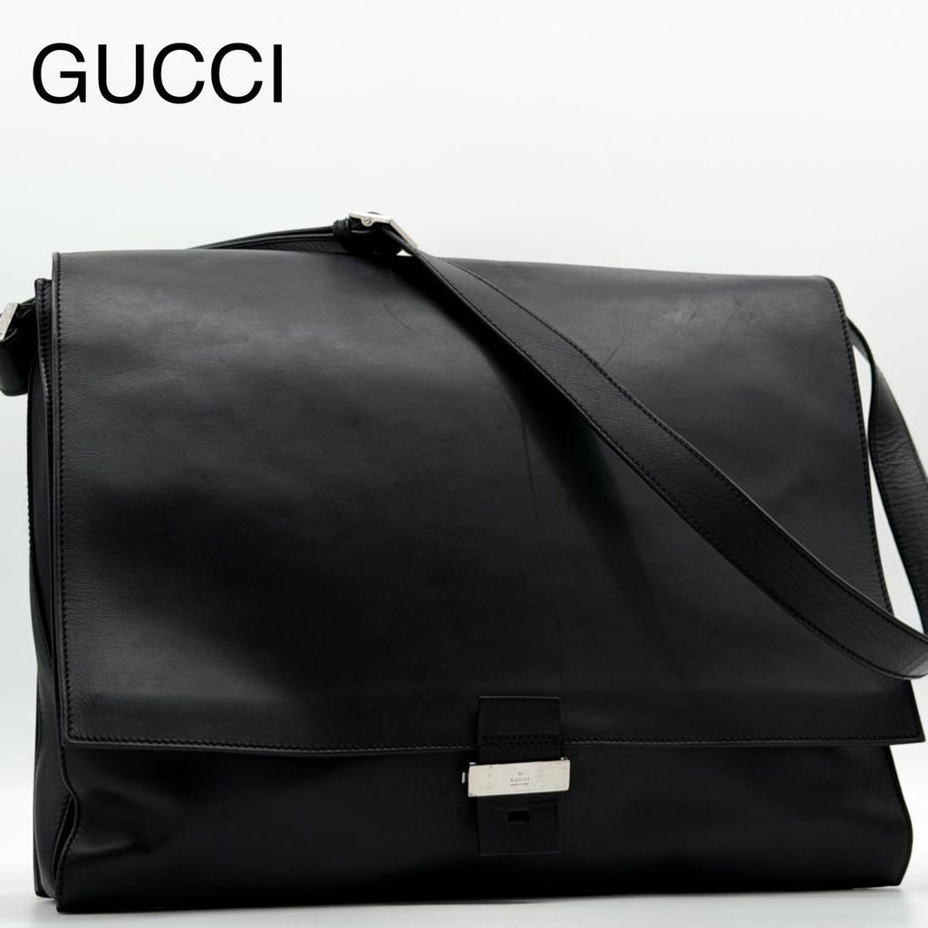 Gucci Tom Ford Era Shoulder Bag Leather Vintage Flap