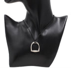 Hermes Stirrup Motif Horse Tack Code Necklace — view 2