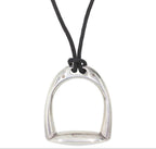 Hermes Stirrup Motif Horse Tack Code Necklace — view 4