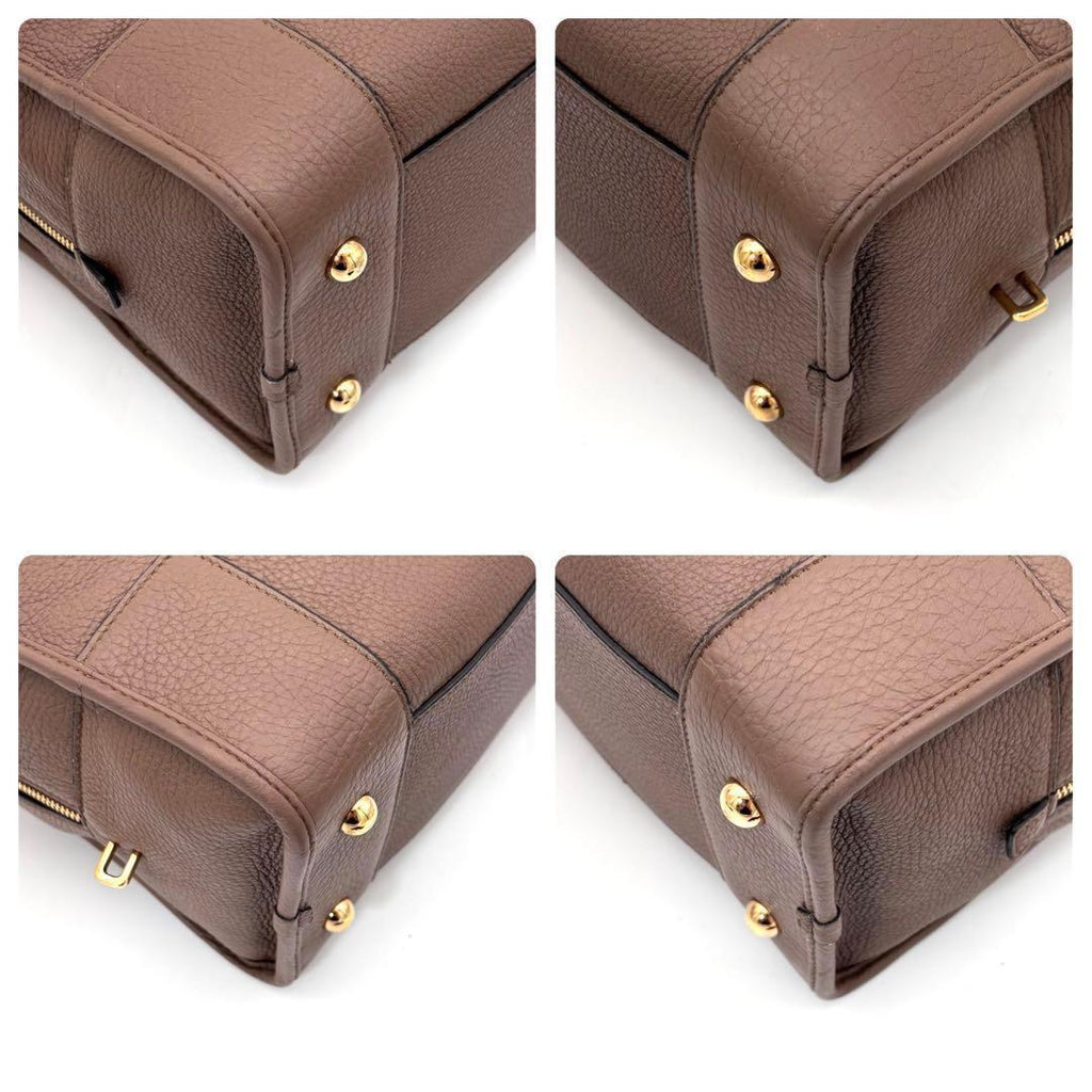 Loewe Amazona 36 Leather Mini Boston Bag Beige — view 7