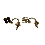 Louis Vuitton Earrings Blooming Monogram Gold — view 7