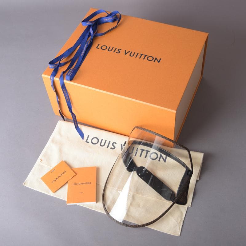 Louis Vuitton Vigier Shield Monogram Face Guard — view 2