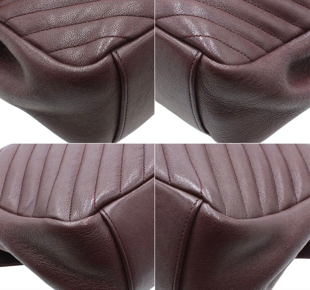 Saint Laurent YSL Quilted Leather Carre — view 5