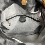 Gucci Shoulder Bag 2-Way Bamboo Black Gold — view 5