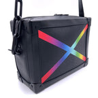 Louis Vuitton Taiga Soft Trunk Shoulder Bag Rainbow