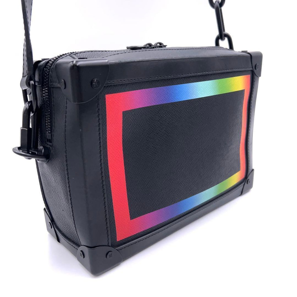 Louis Vuitton Taiga Soft Trunk Shoulder Bag Rainbow — view 2