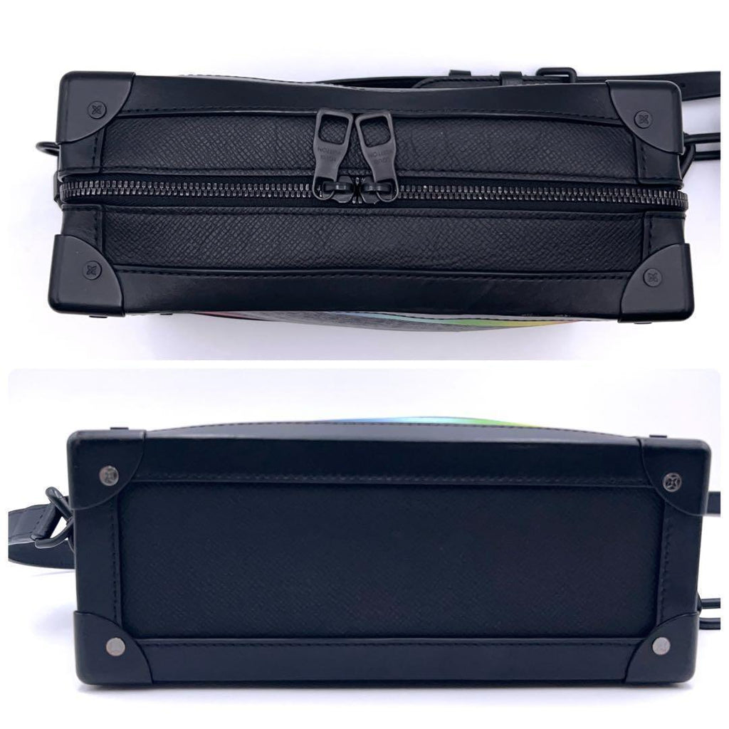 Louis Vuitton Taiga Soft Trunk Shoulder Bag Rainbow — view 7