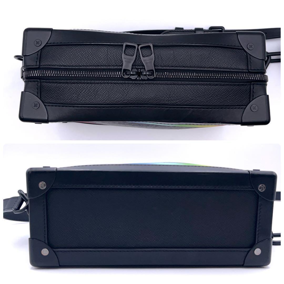 Louis Vuitton Taiga Soft Trunk Shoulder Bag Rainbow — view 7