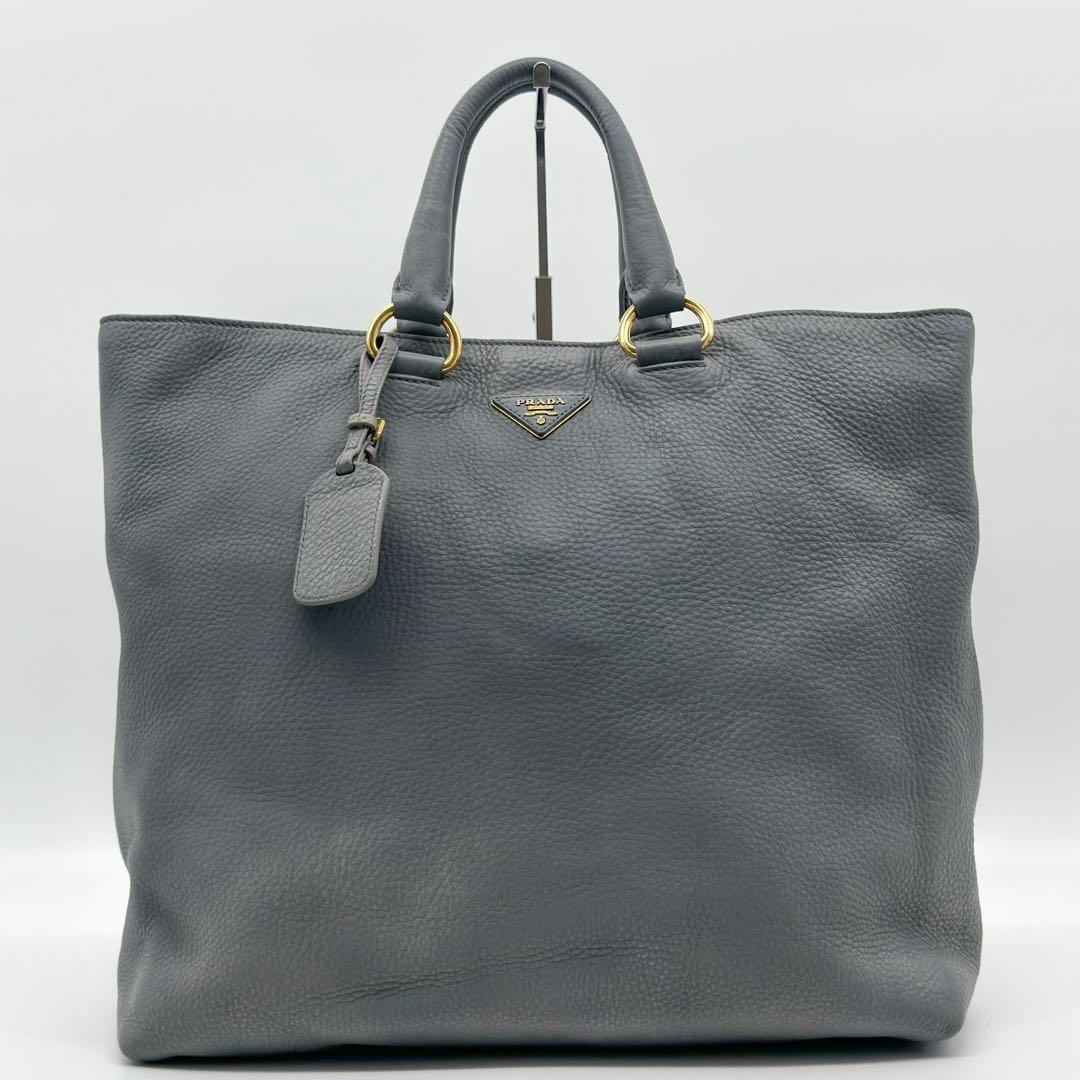 Prada Vitello Daino Leather Tote 2-Way — view 2