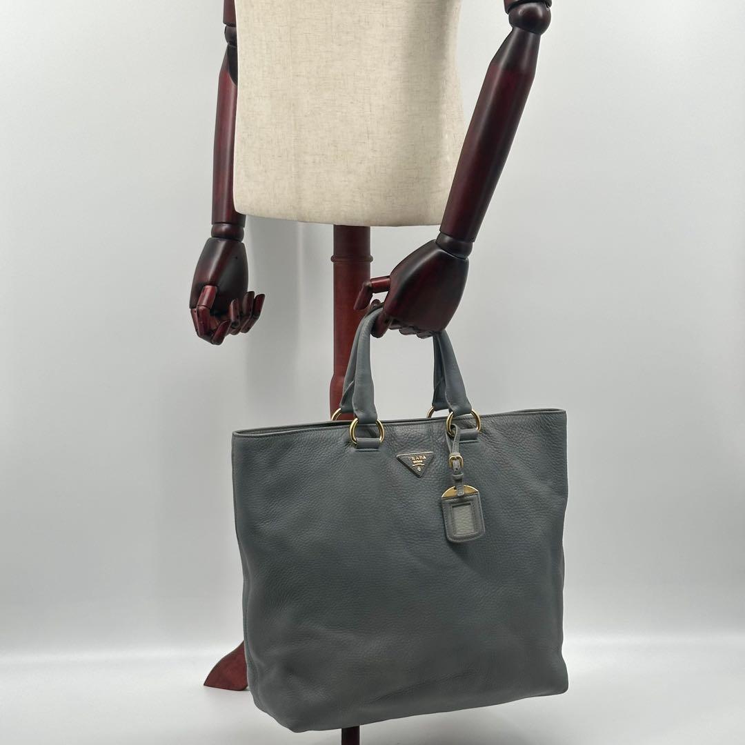 Prada Vitello Daino Leather Tote 2-Way — view 5