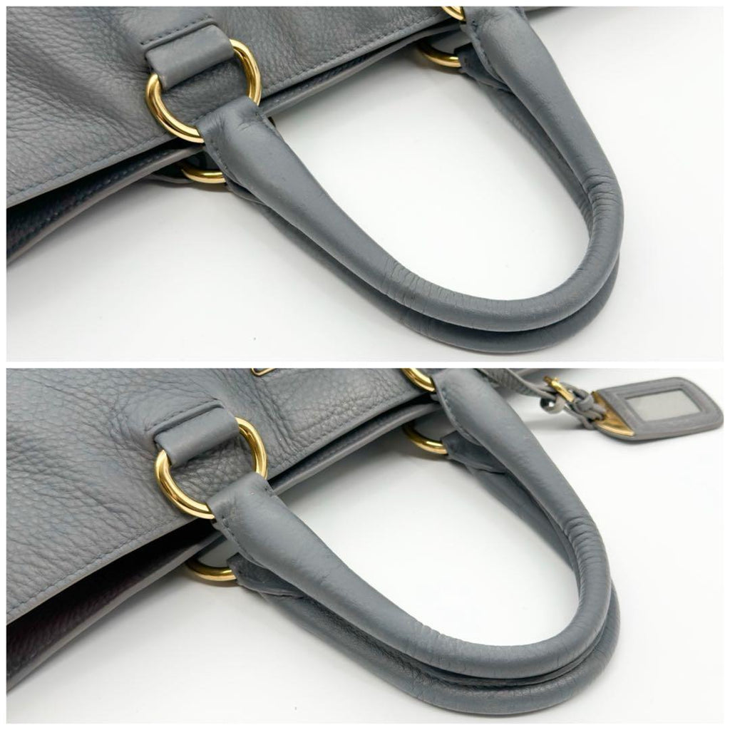 Prada Vitello Daino Leather Tote 2-Way — view 9