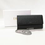 Dior Wallet Chain Black