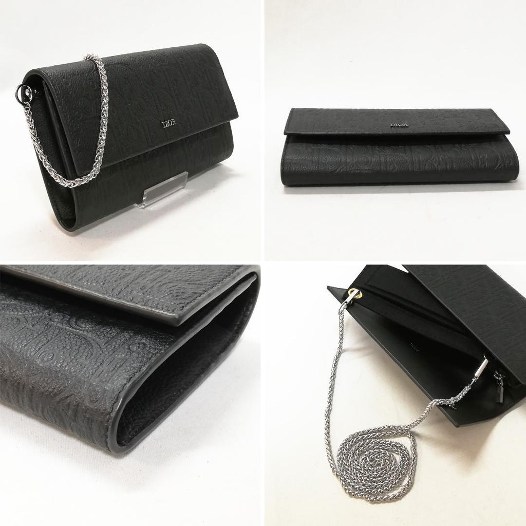 Dior Wallet Chain Black — view 3
