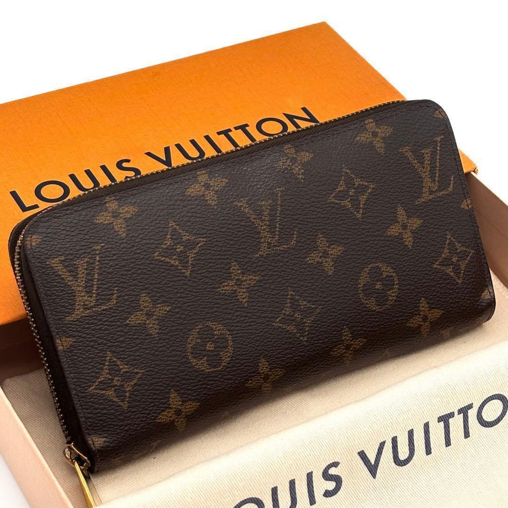 Louis Vuitton Monogram Zippy Wallet Zip Around