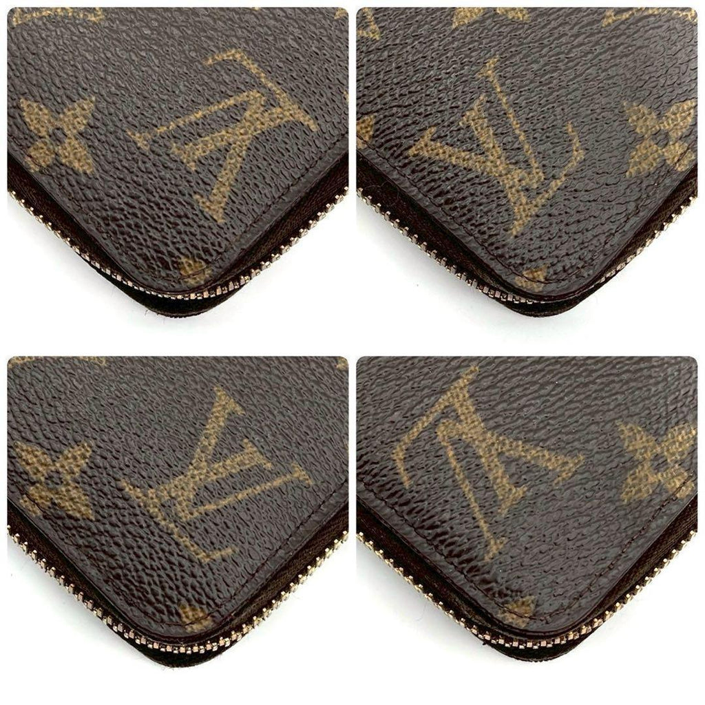 Louis Vuitton Monogram Zippy Wallet Zip Around — view 8