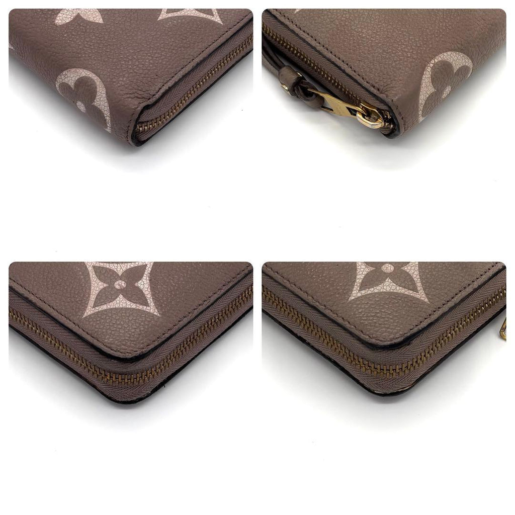 Louis Vuitton Bicolor Monogram Empreinte Zippy Wallet — view 7