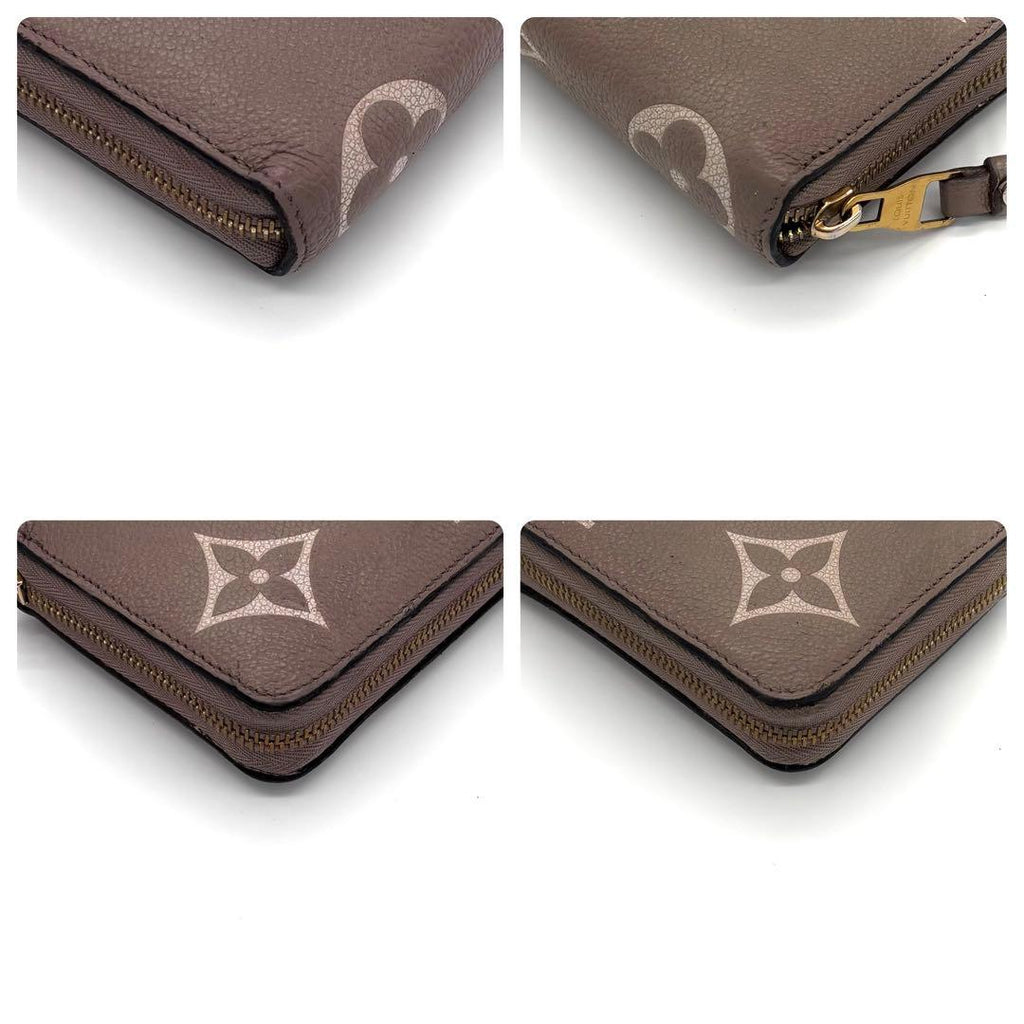 Louis Vuitton Bicolor Monogram Empreinte Zippy Wallet — view 8
