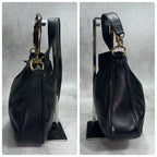 Gucci Shoulder Bag 2-Way Bamboo Black Leather — view 7