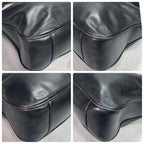 Gucci Shoulder Bag 2-Way Bamboo Black Leather — view 9