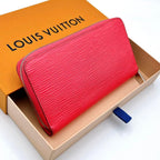 Louis Vuitton Epi Zippy Wallet Rose Pondicherry — view 2