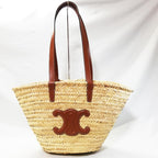 Celine Trio Raffia Tote