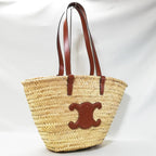 Celine Trio Raffia Tote — view 2