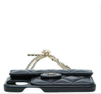 Chanel Quilted Chain Shoulder Bag iPhone — view 2